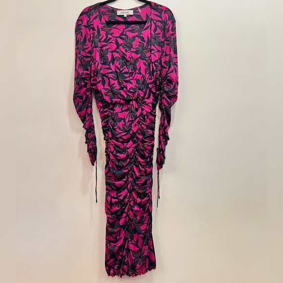 DIANE VON FURSTENBERG Rochelle stretch mesh sexy dress - Picture 3 of 7